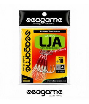 LIGHT JIGGING ASSIST LJA SINGLE 4P #10 LIGHT JIGGING ASSIST LJA SINGLE 4P #10