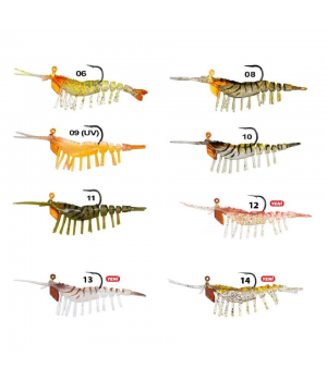 Ryuji Ayu Shrimp 7.5 Cm 7.2 Gr Silikon Karides Yem