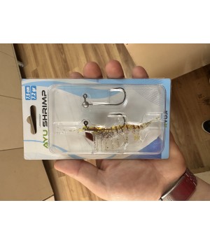 Ryuji Ayu Shrimp 7.5 Cm 7.2 Gr Silikon Karides Yem