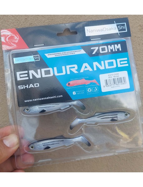 NANIWAOSAKASHI ENDURANDE SHAD 70MM SİLİKON YEM