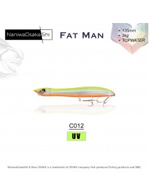 NANIWAOSAKASHI FAT MAN 135MM 26GR TOPWATER