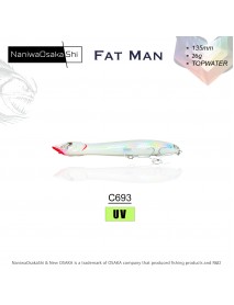 NANIWAOSAKASHI FAT MAN 135MM 26GR TOPWATER