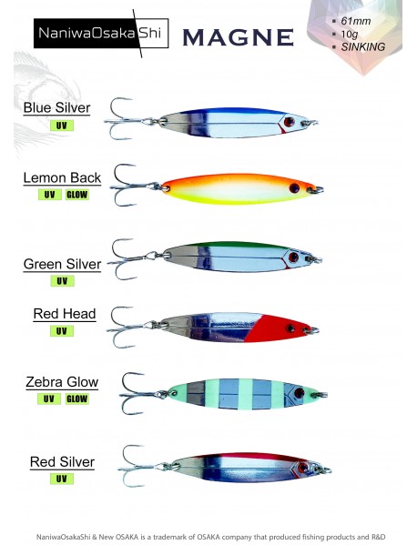 NANIWAOSAKASHI MAGNE KAŞIK 6,1CM 10GR