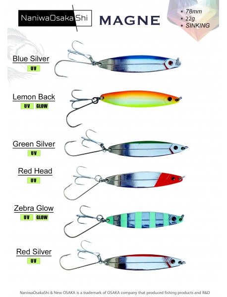 NANIWAOSAKASHI MAGNE KAŞIK 7,8CM 22GR