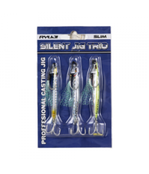 Ryuji Silent Jig Trio Real Mix 3 Adet Jig Yem 15 gr