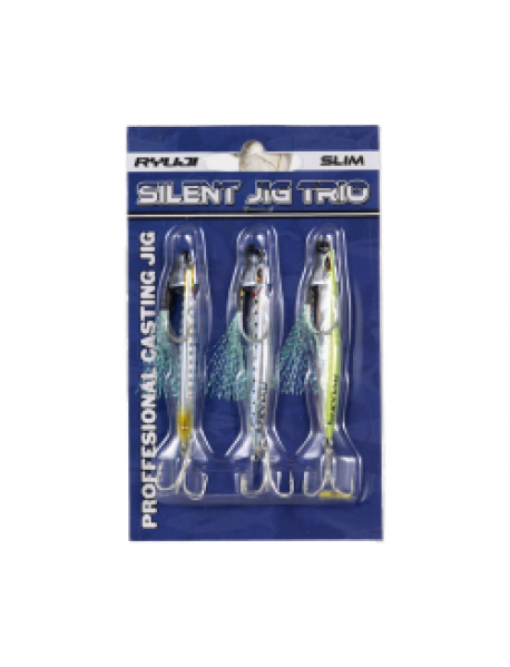 Ryuji Silent Jig Trio Real Mix 3 Adet Jig Yem 15 gr