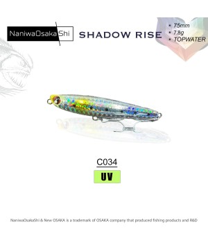 NANIWAOSAKASHI SHADOW RISE 75MM 7.8G SAHTE BALIK