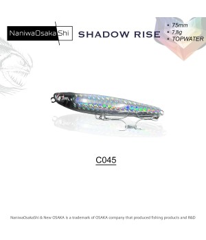 NANIWAOSAKASHI SHADOW RISE 75MM 7.8G SAHTE BALIK