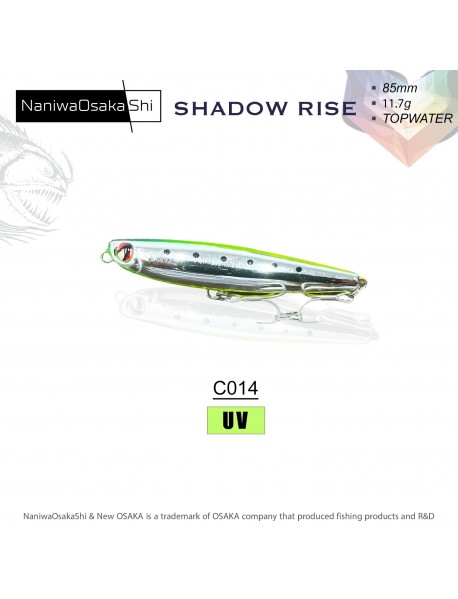 NANIWAOSAKASHI SHADOW RISE 85MM 11.7G SAHTE BALIK