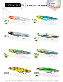 NANIWAOSAKASHI SHADOW RISE 85MM 11.7G SAHTE BALIK