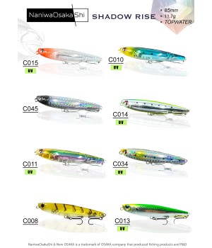 NANIWAOSAKASHI SHADOW RISE 85MM 11.7G SAHTE BALIK