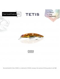 NANIWAOSAKASHI TETIS 70MM 9.6G SINKING SAHTE BALIK