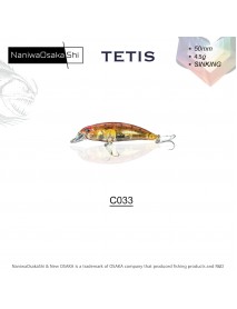 NANIWAOSAKASHI TETIS 50MM 4.5G SINKING SAHTE BALIK