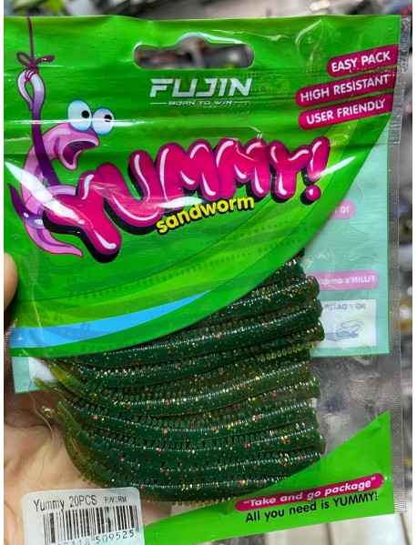 FUJIN Yummy Sandworm 7cm LRF Silikonu