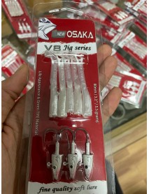 Osaka V8 Jig Series 8 Cm 5.5 Gr Silikon Yem