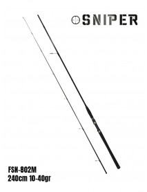 Fujin Sniper 240cm 10-30gr Spin Kamış FSN-802M