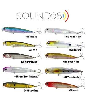 FUJIN Sound98 9,8cm 10,6gr Su Üstü Maket Balık