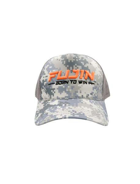 Fujin Grey Camo Şapka