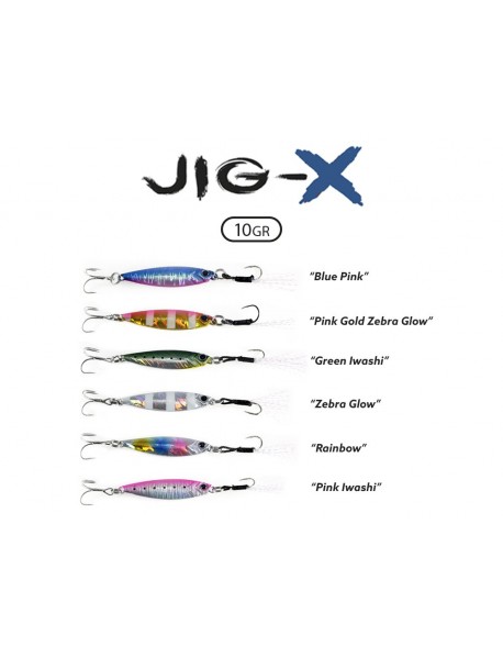 Fujin Jig-X 10gr Light Jigging - Jig Yem