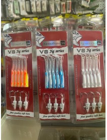 Osaka V8 Jig Series 8 Cm 5.5 Gr Silikon Yem