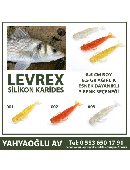 Levrex Silikon Karides (%100 Türk Malı)