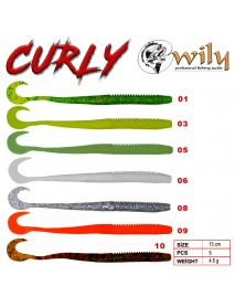 Wily Curly Silikon Yem 13 cm 4.5 gr